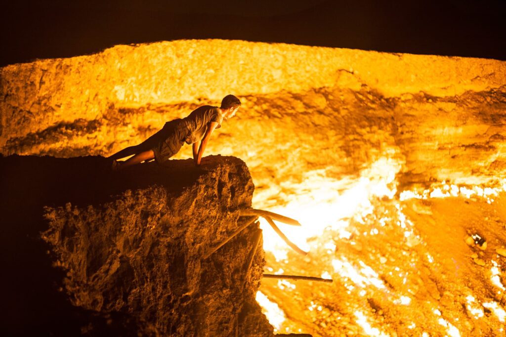 “Das Tor zur Hölle” - Krater von Derwese