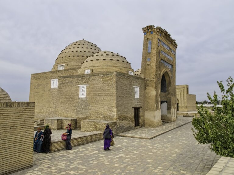 Najm ad-Din al-Kubra Mausoleum in Konye-Urgench, Turkmenistan